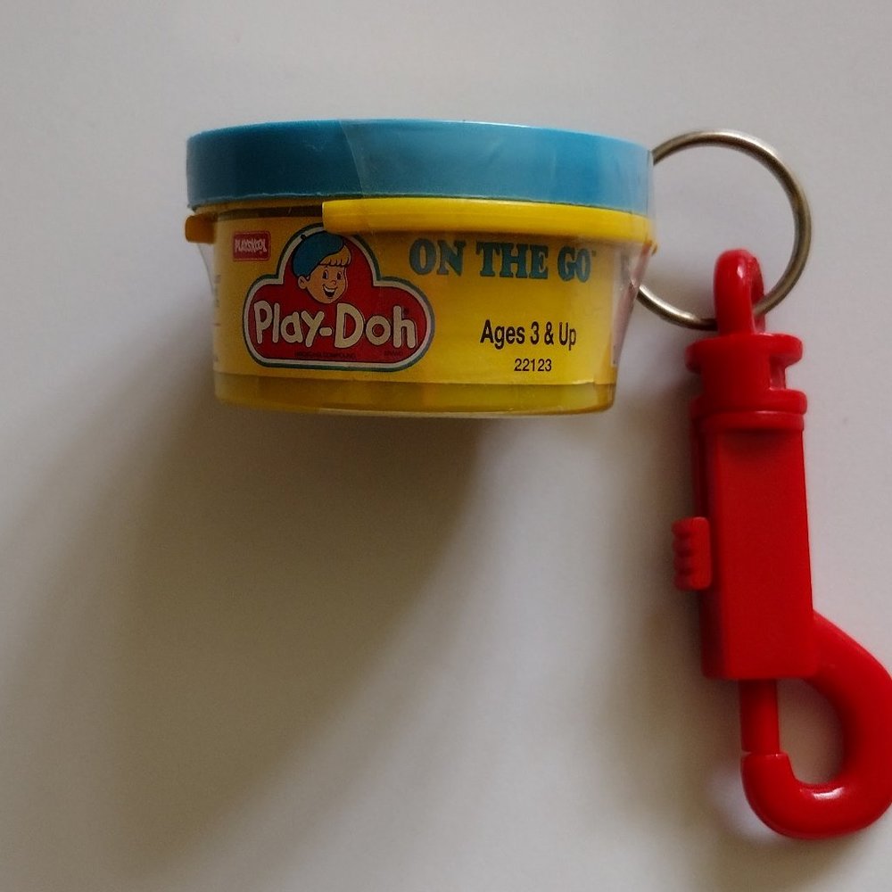 Play-Doh Vintage Advertising Keychain